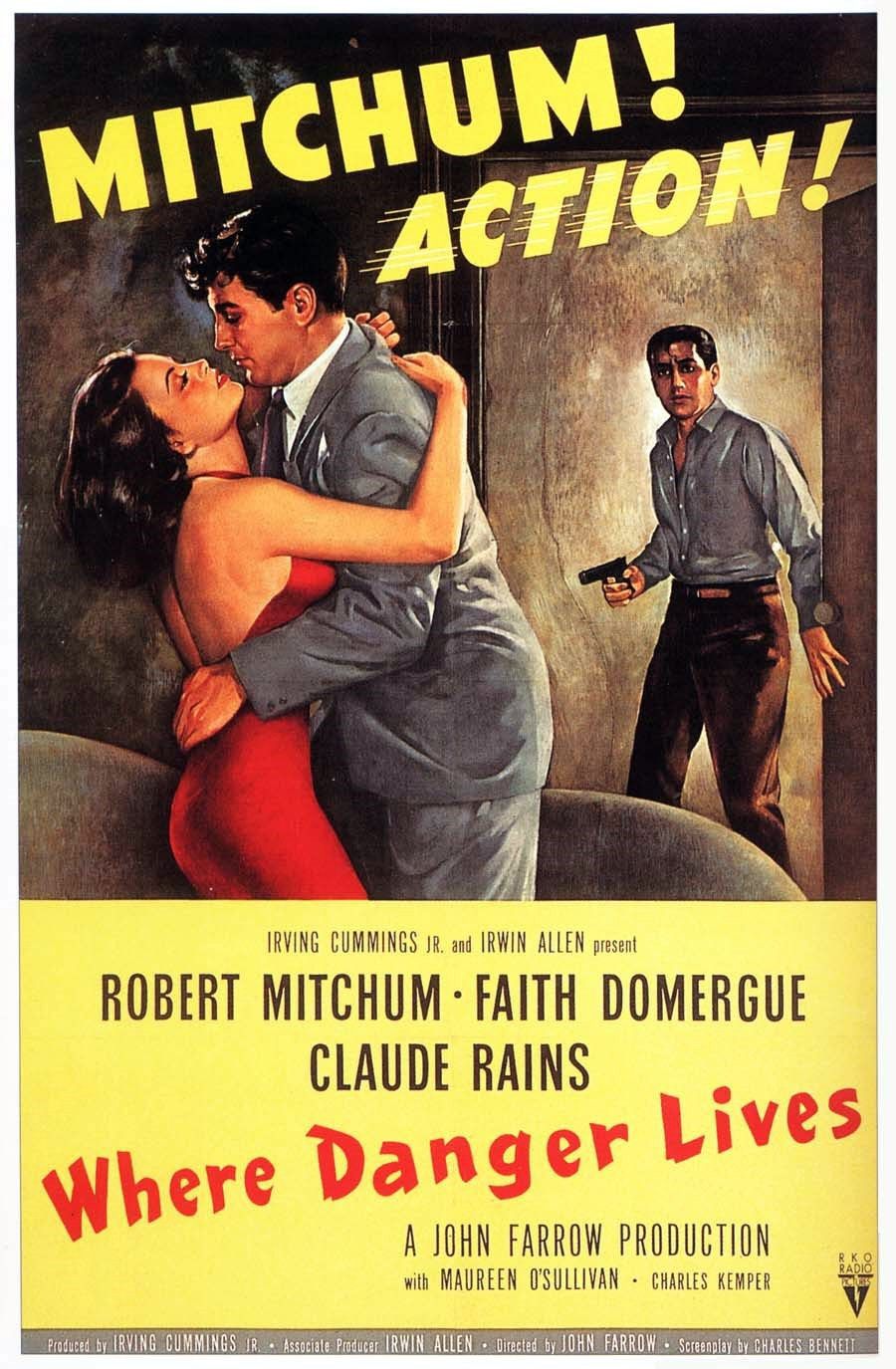 WHERE DANGER LIVES (1950) izle